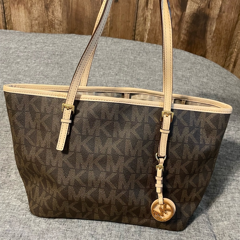 Michael Kors Monogram Tote Bag